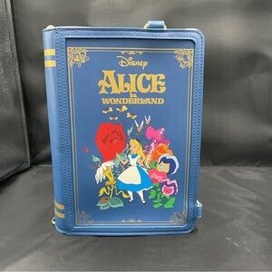 Disney Loungefly Alice in Wonderland Book Crossbody